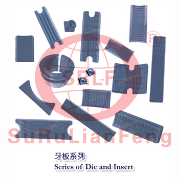 SERIES OF DIES AND INSERTS